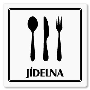 Jídelna, 118x118mm, bílá, Utah